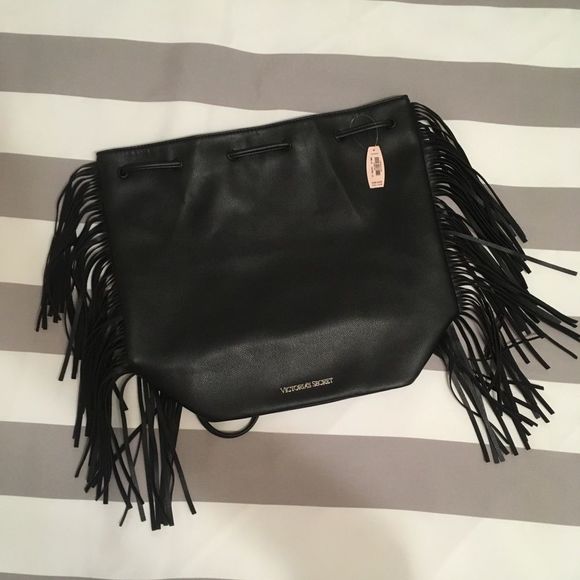 Black Victoria’s Secret Fringe Bag main image 6